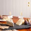 Serving & Tableware JK Adams Cheese Knives | Brass Arrow Cheese Markers