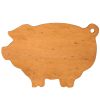 Serving & Tableware JK Adams Wooden Serving Boards | Maple Pig Shaped Board