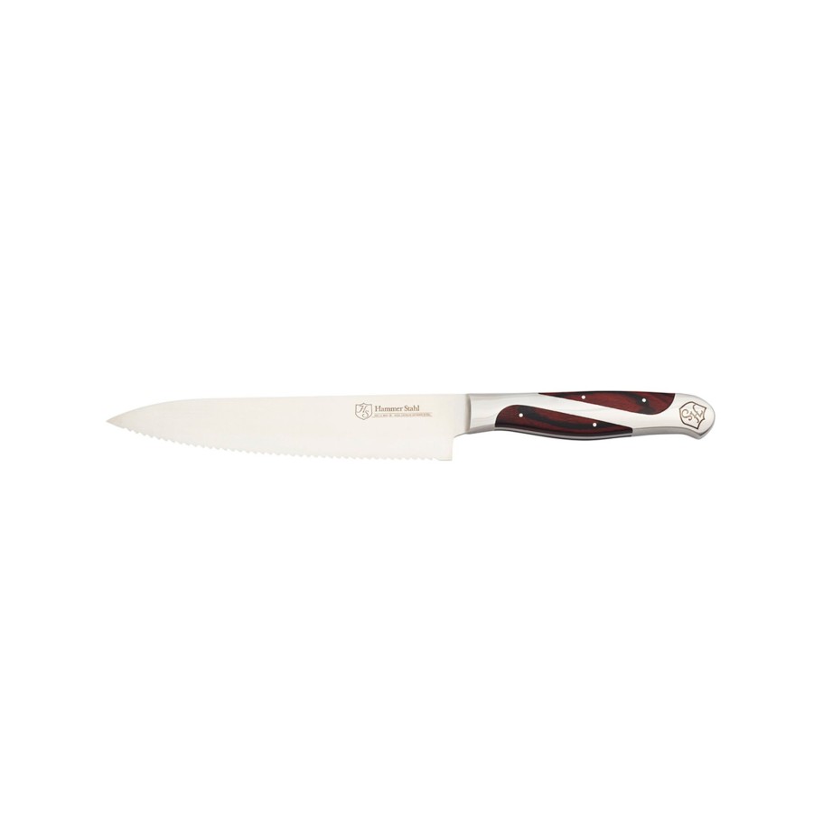 Baking & Cookware JK Adams Knives | Hammer Stahl 6" Serrated Utility Knife