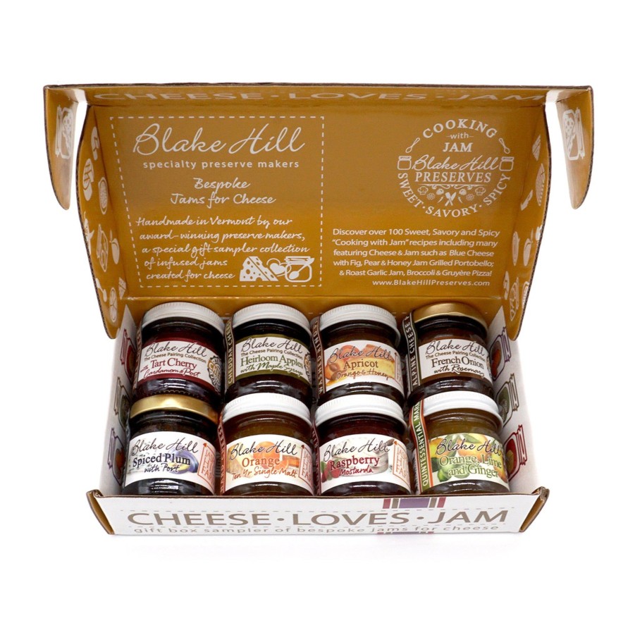 Food & Pantry JK Adams | Blake Hill Bespoke Cheese Pairing Jams Gift Set