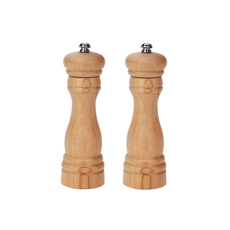 Serving & Tableware JK Adams Salt & Pepper Mills | Fletchers' Mill 6" Cherry Salt & Pepper Mill Set