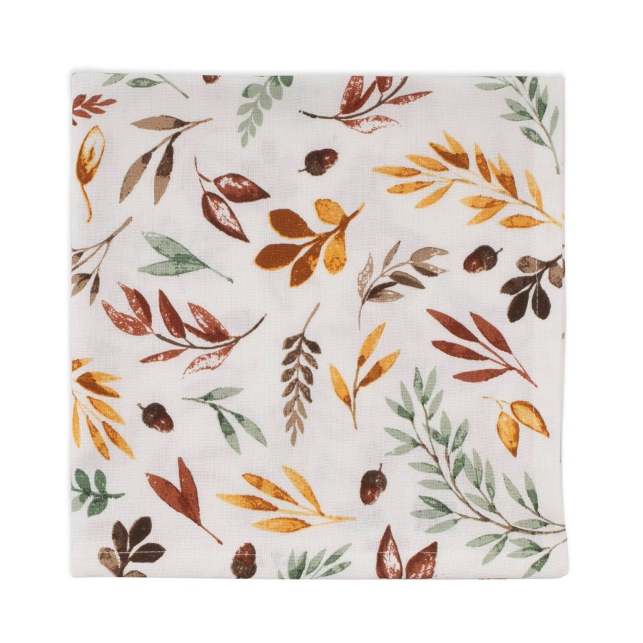 Serving & Tableware JK Adams Linens & Textiles | Falling Leaves Napkin