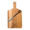 Serving & Tableware JK Adams Wooden Serving Boards | Sayings Maple Rectangle Handled Serving Board Gift Pack