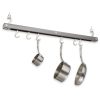 Wine Racks & Kitchen Storage JK Adams Pot Racks | Gray Maple Hanging Bar Pot Rack