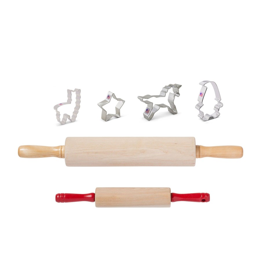 Baking & Cookware JK Adams Rolling Pins | Rolling Together Baking Gift Set