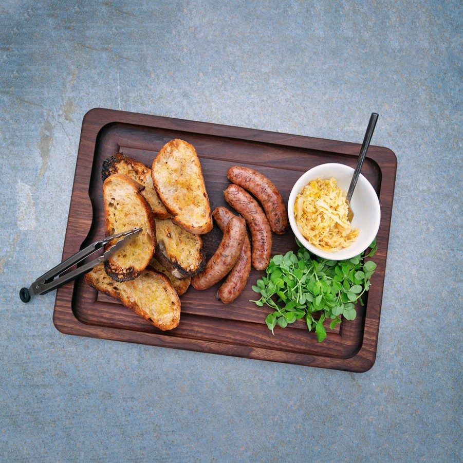 Carving & Cutting Boards JK Adams Bbq Boards | Walnut Bbq Carving Board