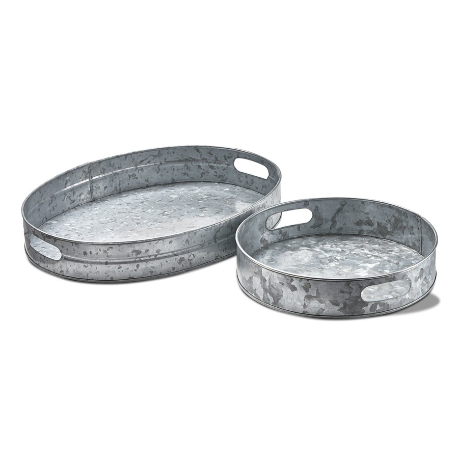 Serving & Tableware JK Adams Serving Trays | Galvanized Tray