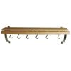 Wine Racks & Kitchen Storage JK Adams Pot Racks | Maple Wall Mounted Pot Rack