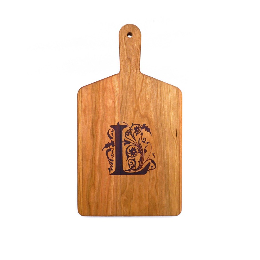 Serving & Tableware JK Adams Wooden Serving Boards | Monogrammed Cherry Cheese Board