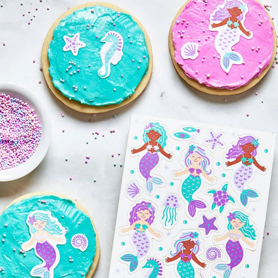 Baking & Cookware JK Adams Baking Ingredients | Mermaid Life Edible Stickers