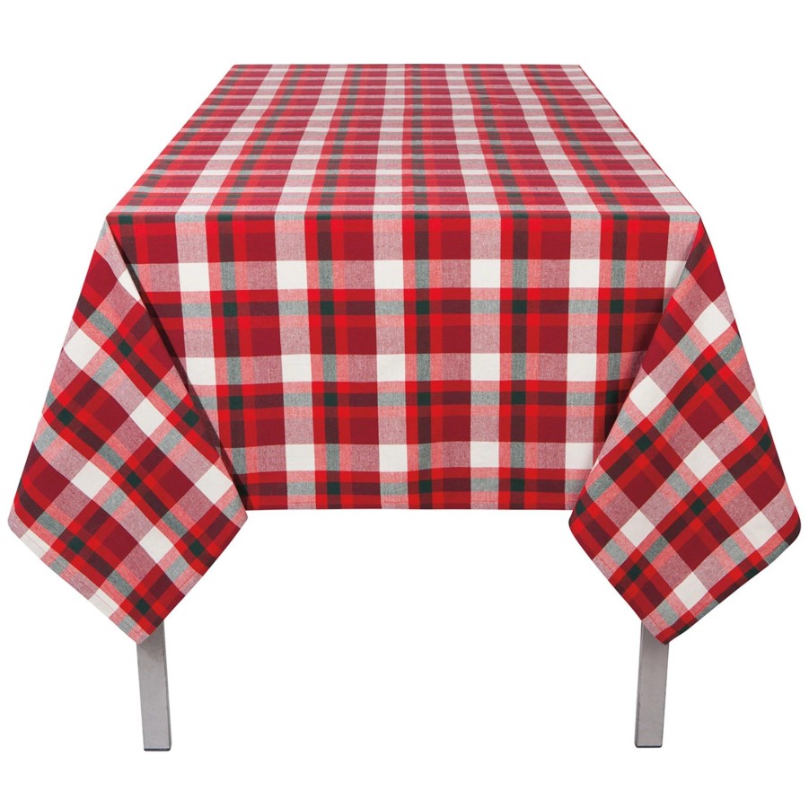 Serving & Tableware JK Adams Linens & Textiles | Tannebaum Plaid Tablecloth