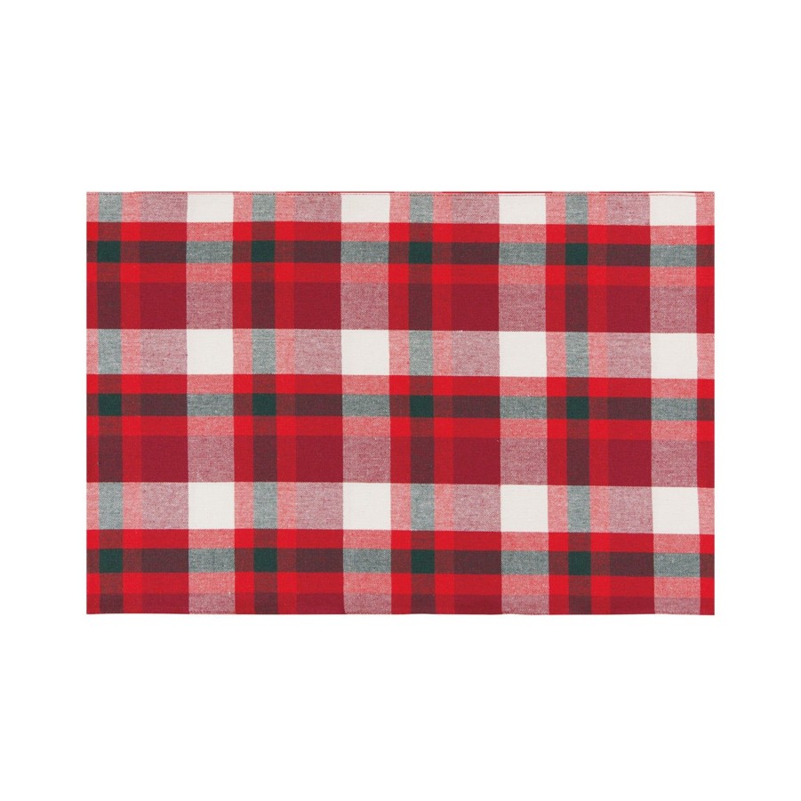 Serving & Tableware JK Adams Linens & Textiles | Tannebaum Plaid Placemat