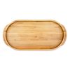 Serving & Tableware JK Adams Wooden Serving Boards | Maple Oval Wooden Serving Tray