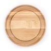 Serving & Tableware JK Adams Wooden Serving Boards | Maple Round Cheese Board With Cracker Groove