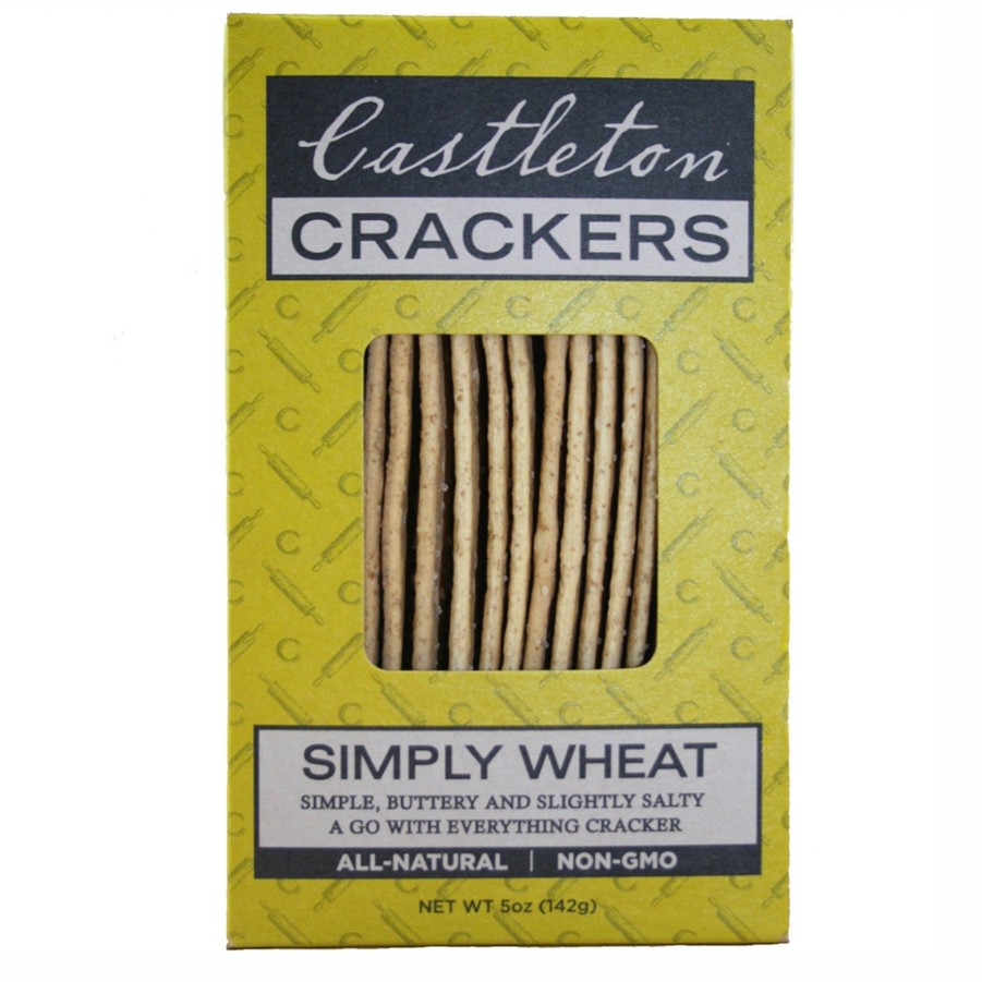 Food & Pantry JK Adams | Castleton Crackers' Simply Wheat