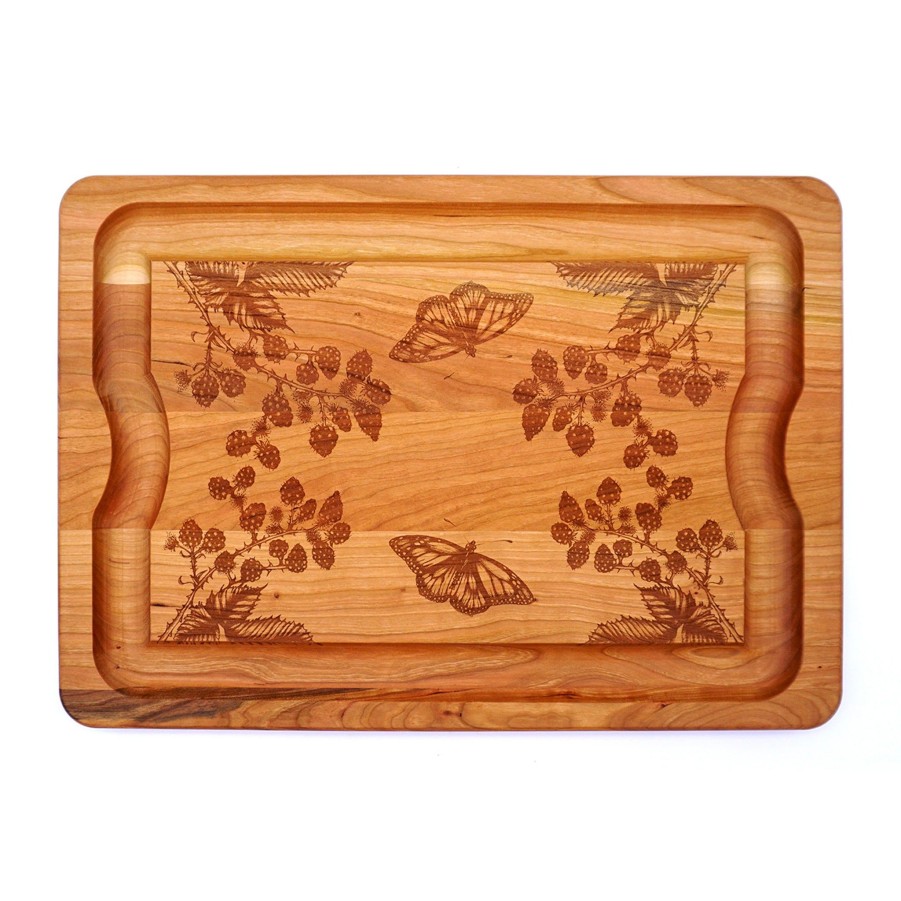 Carving & Cutting Boards JK Adams Bbq Boards | Laura Zindel Cherry Bbq Board