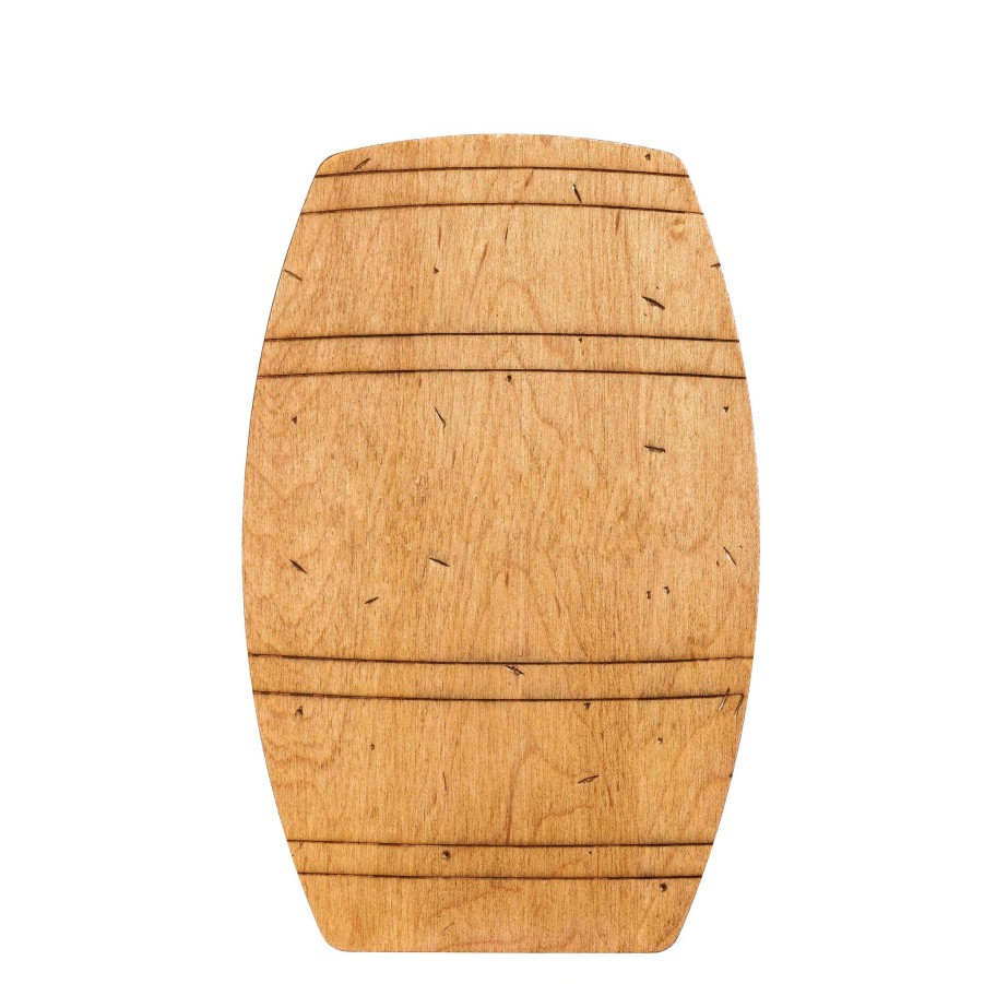 Serving & Tableware JK Adams Wooden Serving Boards | Maple Barrel Shaped Board