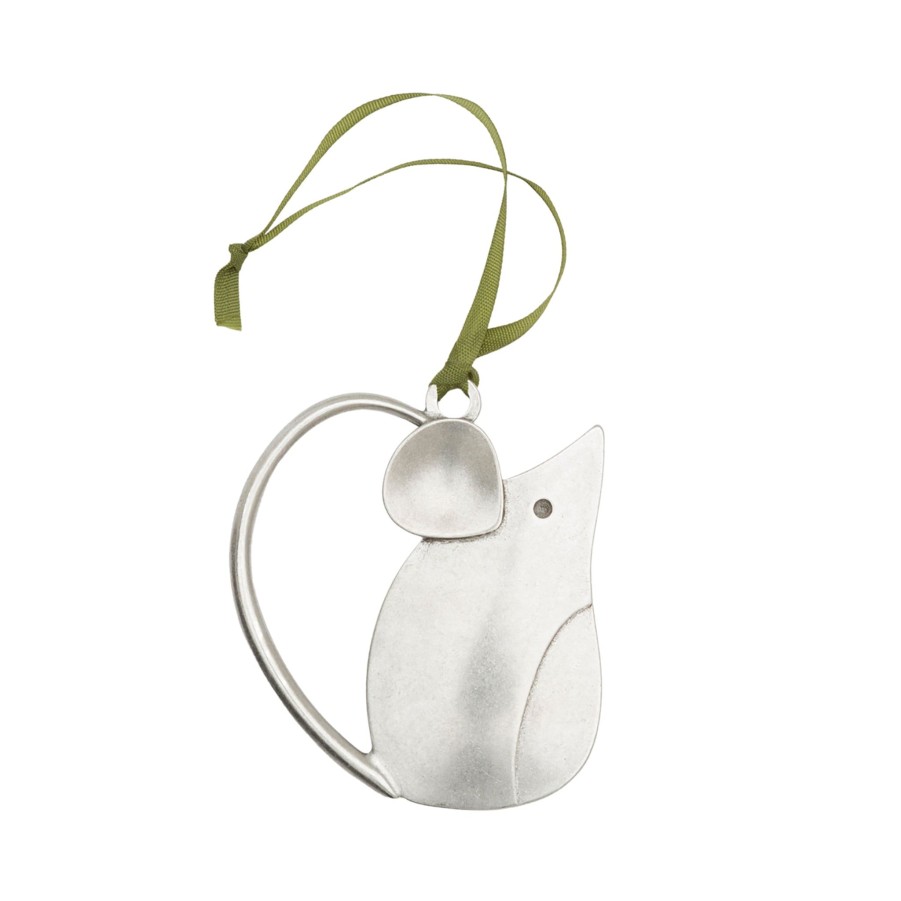 Decor JK Adams Ornaments | Pewter Ornament Mouse