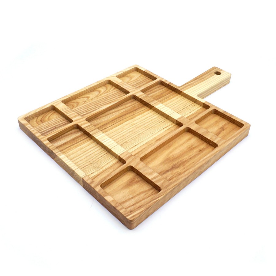 Serving & Tableware JK Adams Wooden Serving Boards | Ash Divided Serving Board