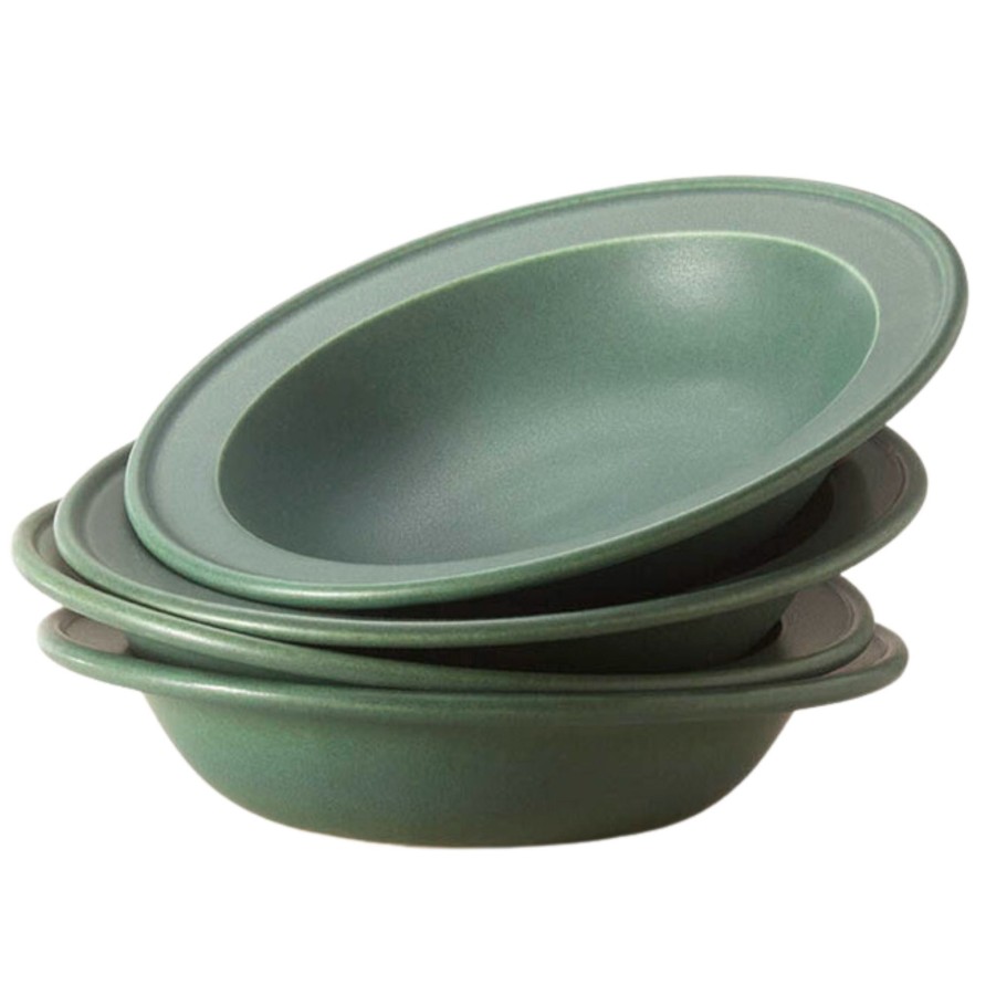 Serving & Tableware JK Adams Serving Bowls & Platters | Bennington Potters Rimmed Soup/Pasta Bowl