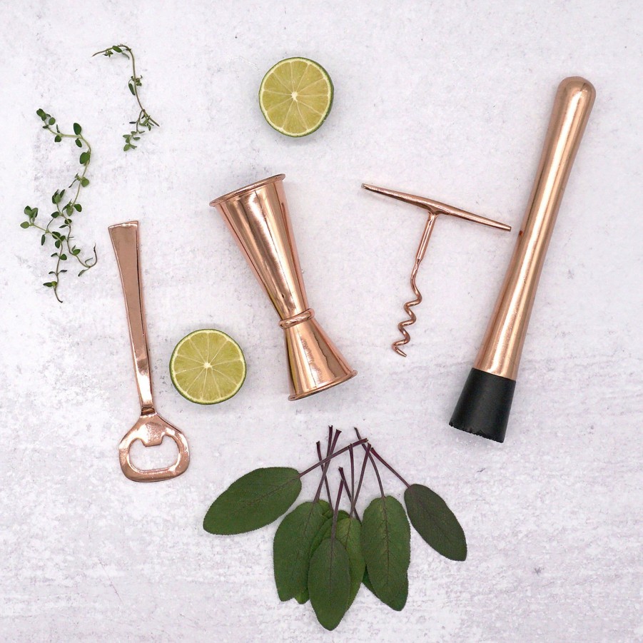 Serving & Tableware JK Adams Barware | 4 Piece Copper Cocktail Set