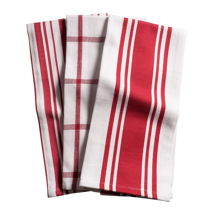 Serving & Tableware JK Adams Linens & Textiles | Pantry Towels (Set Of 3)