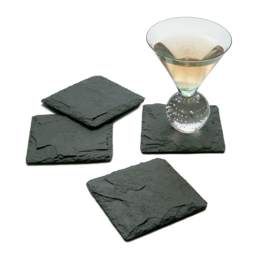 Serving & Tableware JK Adams Drinkware | Slate Coasters