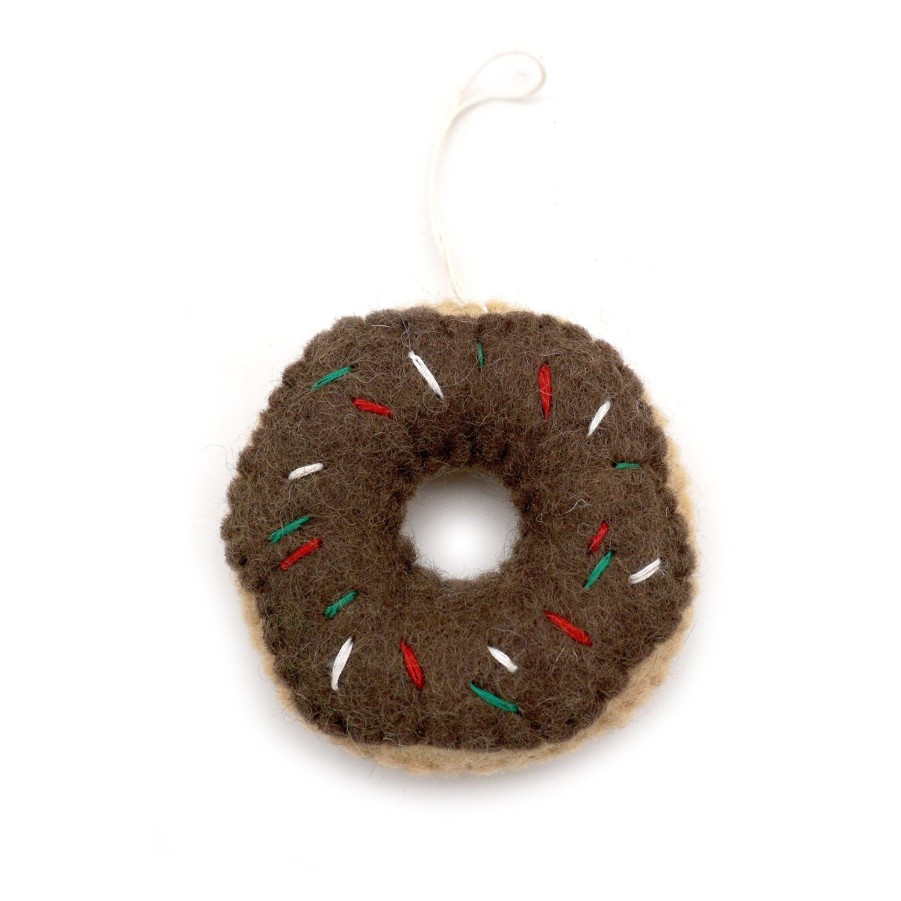 Decor JK Adams Ornaments | Felt Ornament Donut