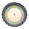 Serving & Tableware JK Adams Polish Pottery | Polish Pottery Ruffled Pie Plate