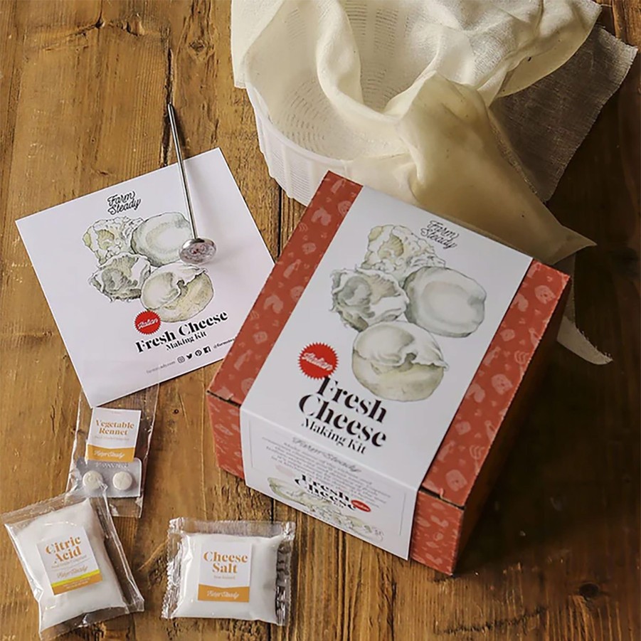 Food & Pantry JK Adams | Fresh Italian Cheese Making Kit