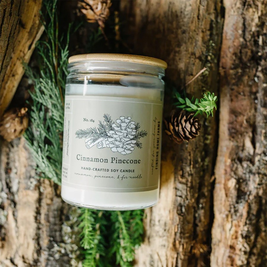 Decor JK Adams Candles | Cinnamon Pinecone Soy Candle