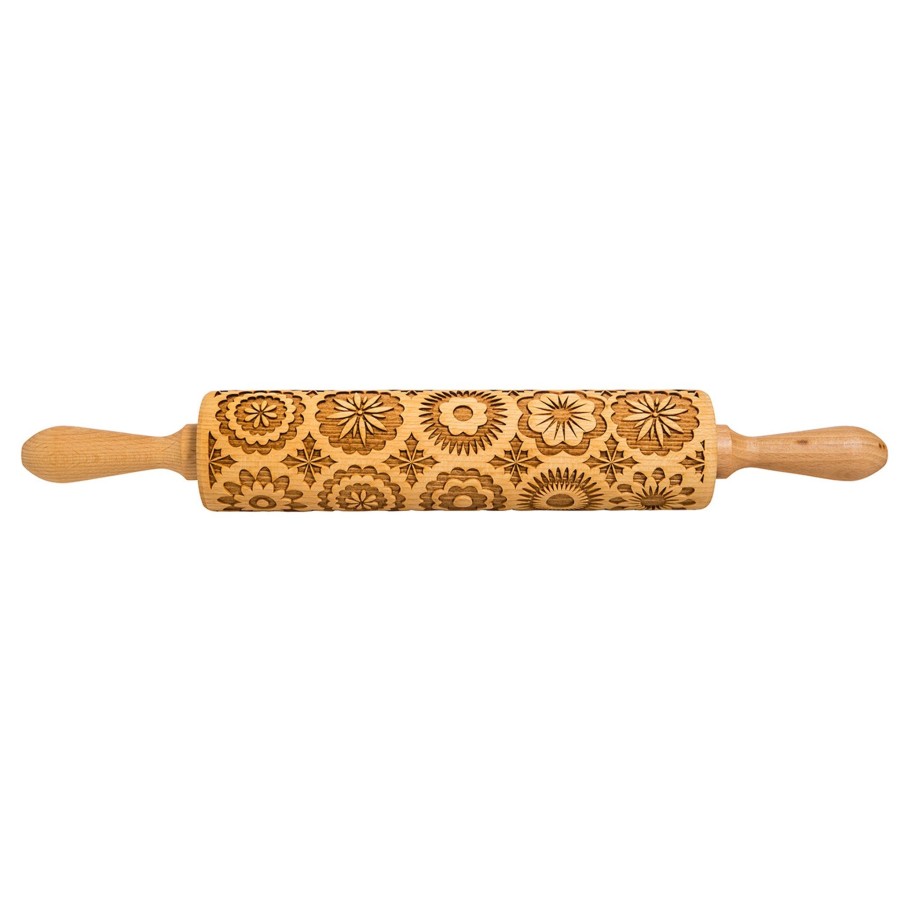 Serving & Tableware JK Adams Polish Pottery | Embossed Rolling Pin