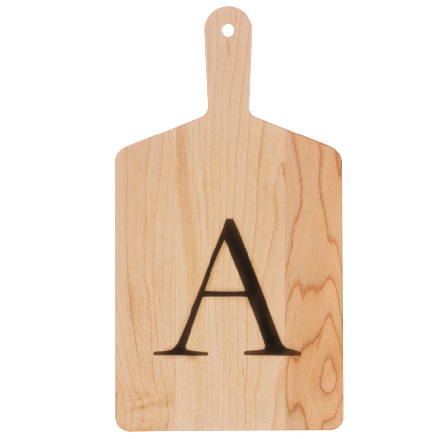 Serving & Tableware JK Adams Wooden Serving Boards | Monogrammed Maple Cheese Board Gift Pack