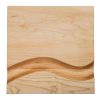 Serving & Tableware JK Adams Wooden Serving Boards | Maple Square Cheese Board With Cracker Groove