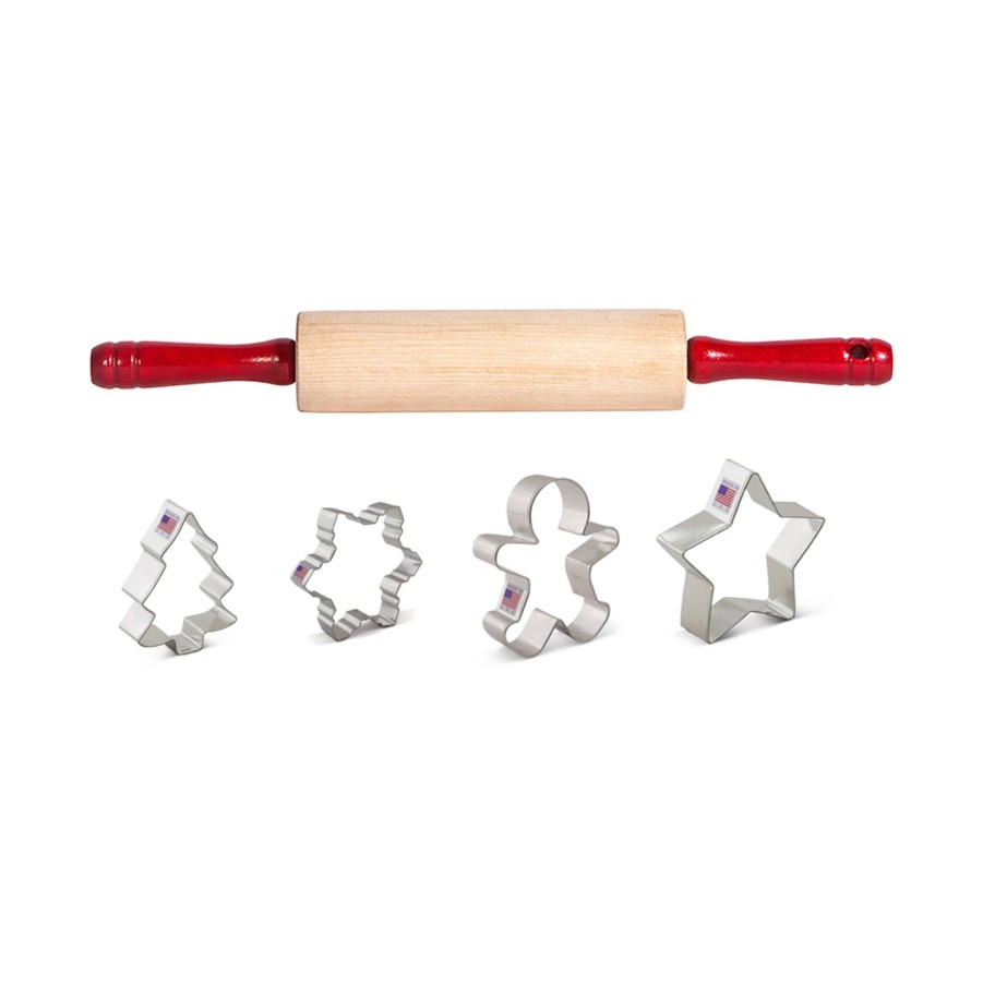 Baking & Cookware JK Adams Rolling Pins | Kid'S Rolling Pin Baking Gift Set