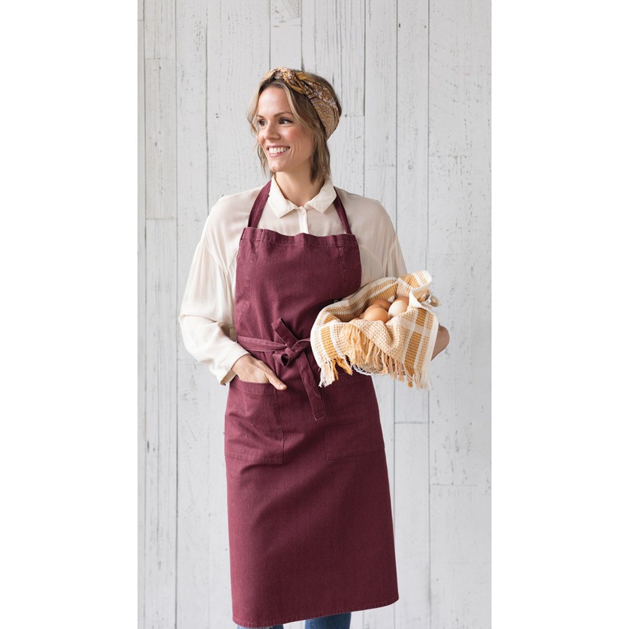 Serving & Tableware JK Adams Linens & Textiles | Stonewashed Apron