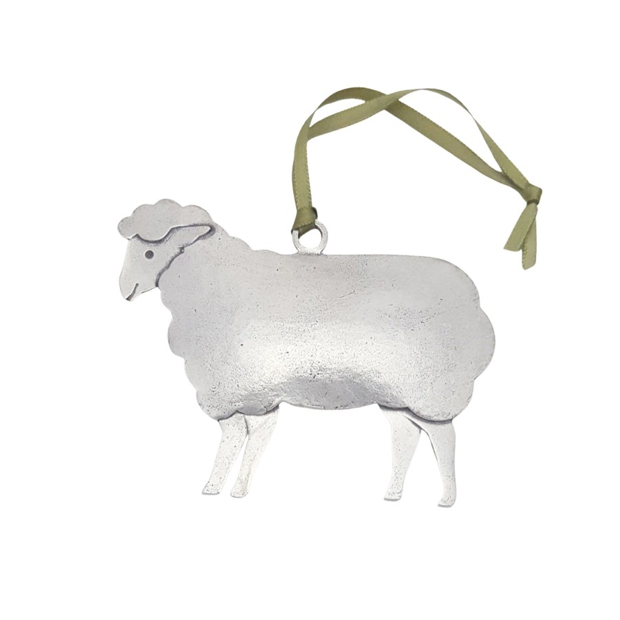 Decor JK Adams Ornaments | Pewter Ornament Sheep